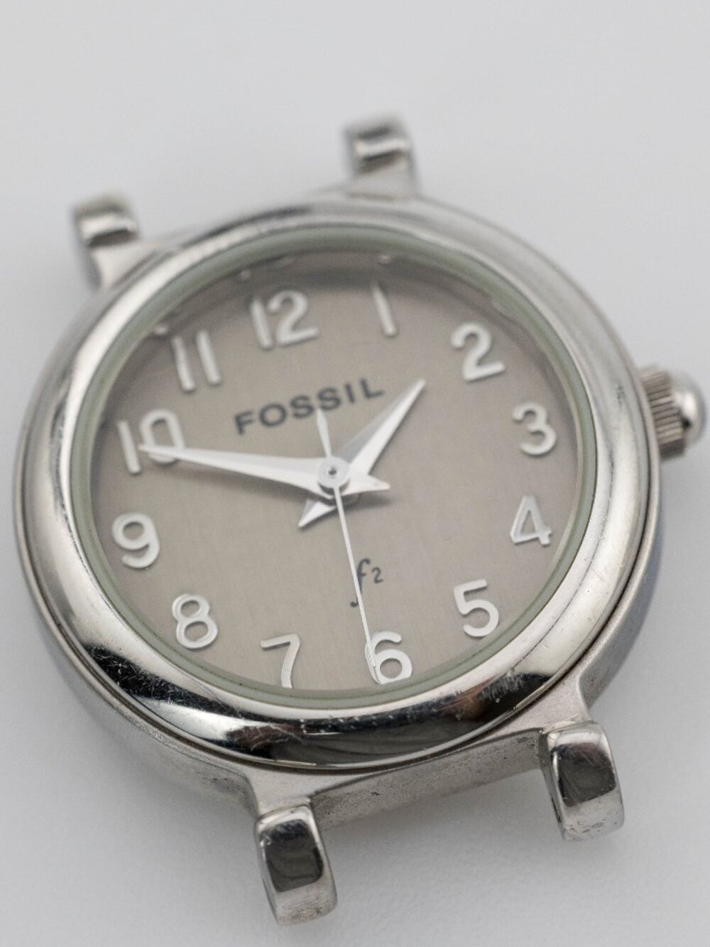 FOSSIL ES-9274 F2 Watch Head No Band Quartz Analog Women's Watch New Battery